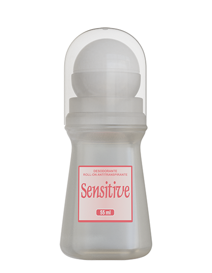 Desodorante Sensitive Roll-on Vermelho