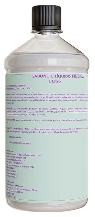 Sabonete Líquido Sensitive Fresh 1 Litro